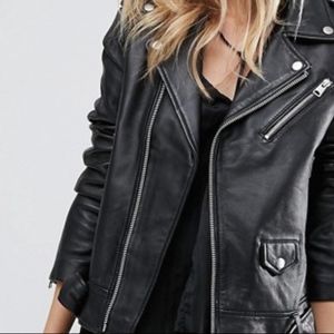 Classic Biker leather Jacket