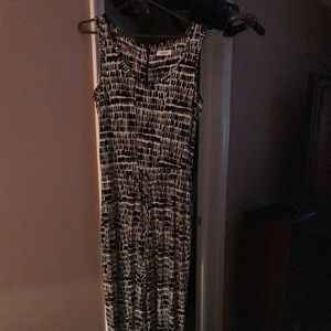 Calvin Klein black and white jumper