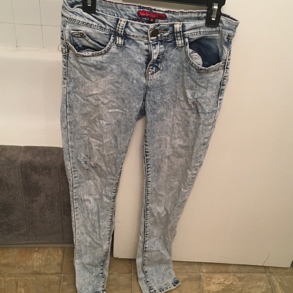 Acid washed YMI jeans