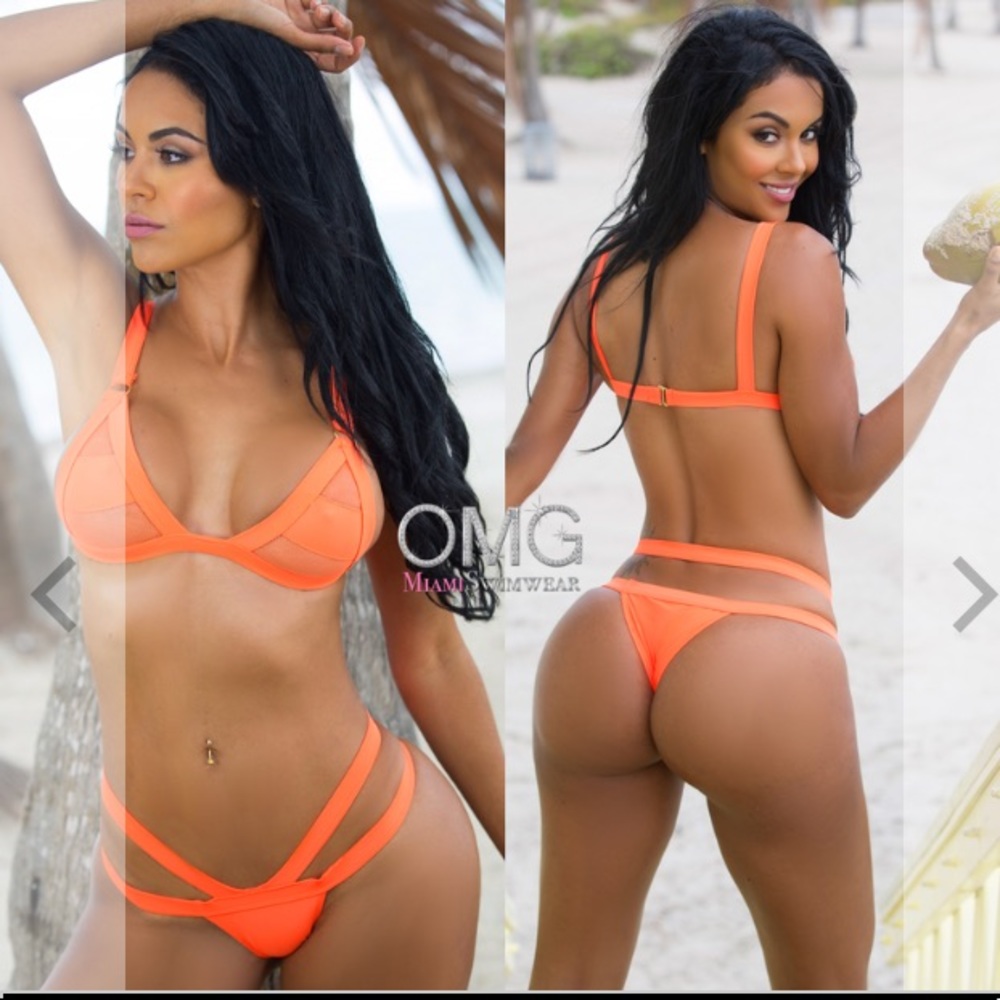 OMG Swimwear X Rated Bikini in WHITE