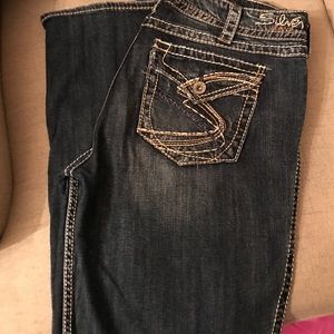 Silver jeans