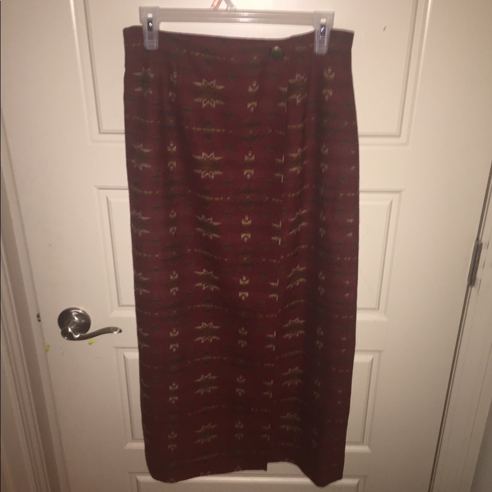 Pendleton skirt