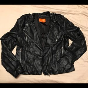 JOE FRESH Faux Leather Moto Jacket