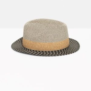& Other Stories Straw Fedora Hat