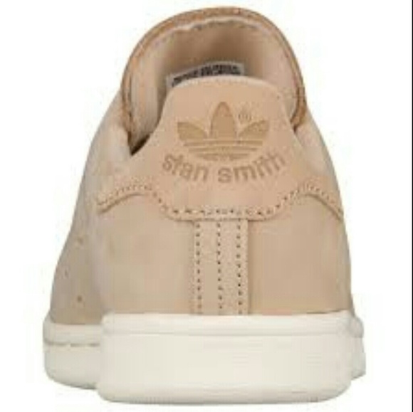 NWT adidas Stan Smith Suede Leather Tan Sneaker - Picture 4 of 8