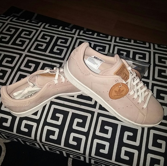 NWT adidas Stan Smith Suede Leather Tan Sneaker - Picture 8 of 8