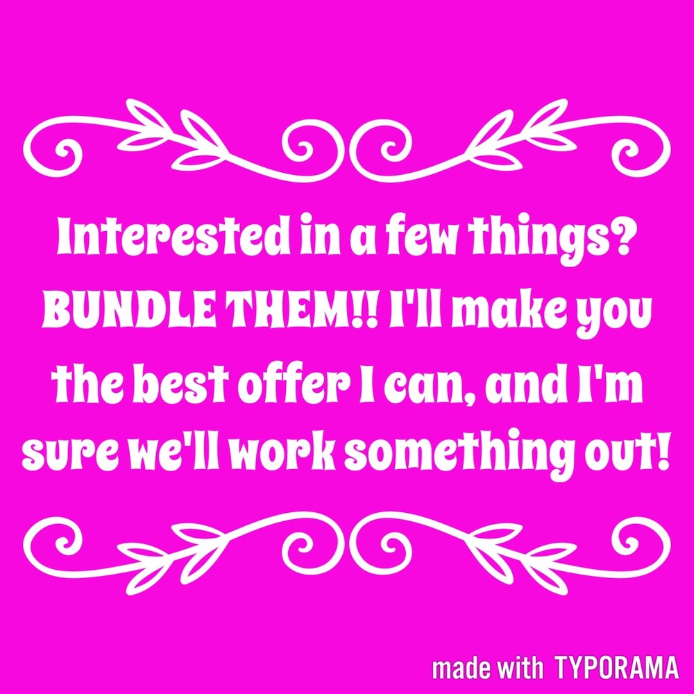 Bundle and save!