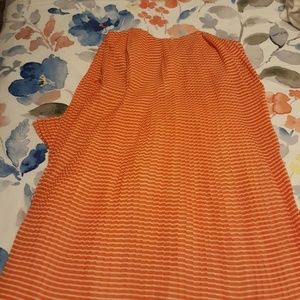 Strapless maxi dress