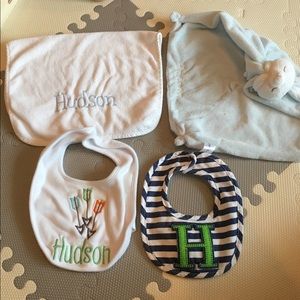 Hudson Bib Burpcloth Bundle