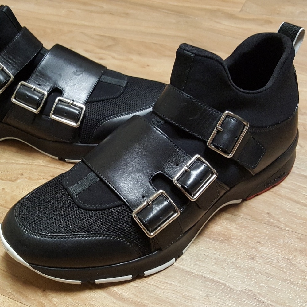 Dior homme buckle detail hi tops