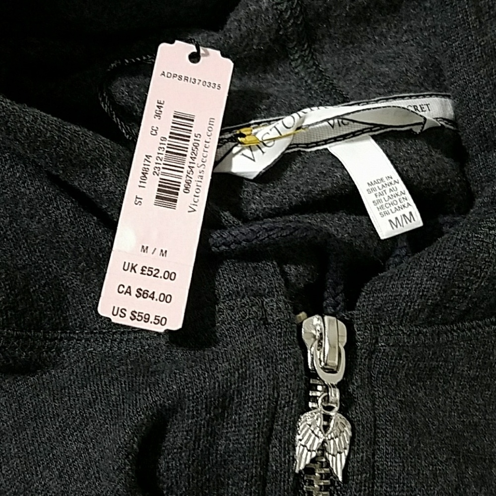 🚫SOLD🚫Victoria's Secret full zip hoodie jacket - Picture 7 of 8
