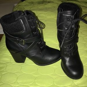 A.N.A Radley Black Booties Size 8
