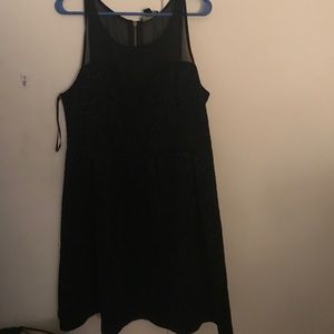 Black cocktail dress