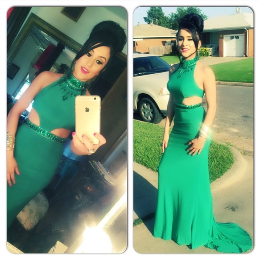 Green Gown Dress