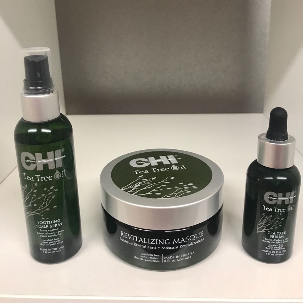 CHI Tea Tree Set combo Brand New ! Color safe