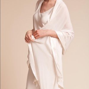BHLDN Shawl - ivory -- brand new