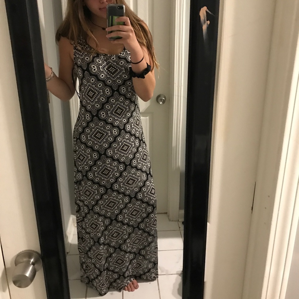 Long Patterned dress