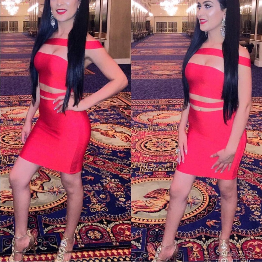 Red Bandage Dress