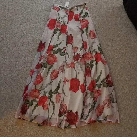 NEW Anthropologie Tulipe Maxi Skirt by Paper Crown - Picture 4 of 4