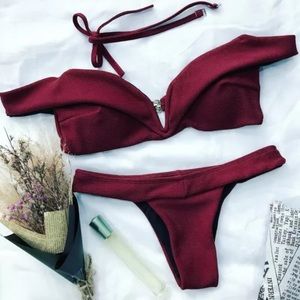 Two piece thong bikini