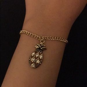 Pineapple Rhinestone Bracelet