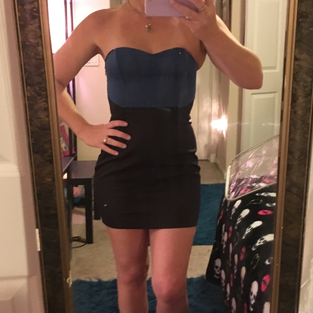 Forever 21 strapless dress
