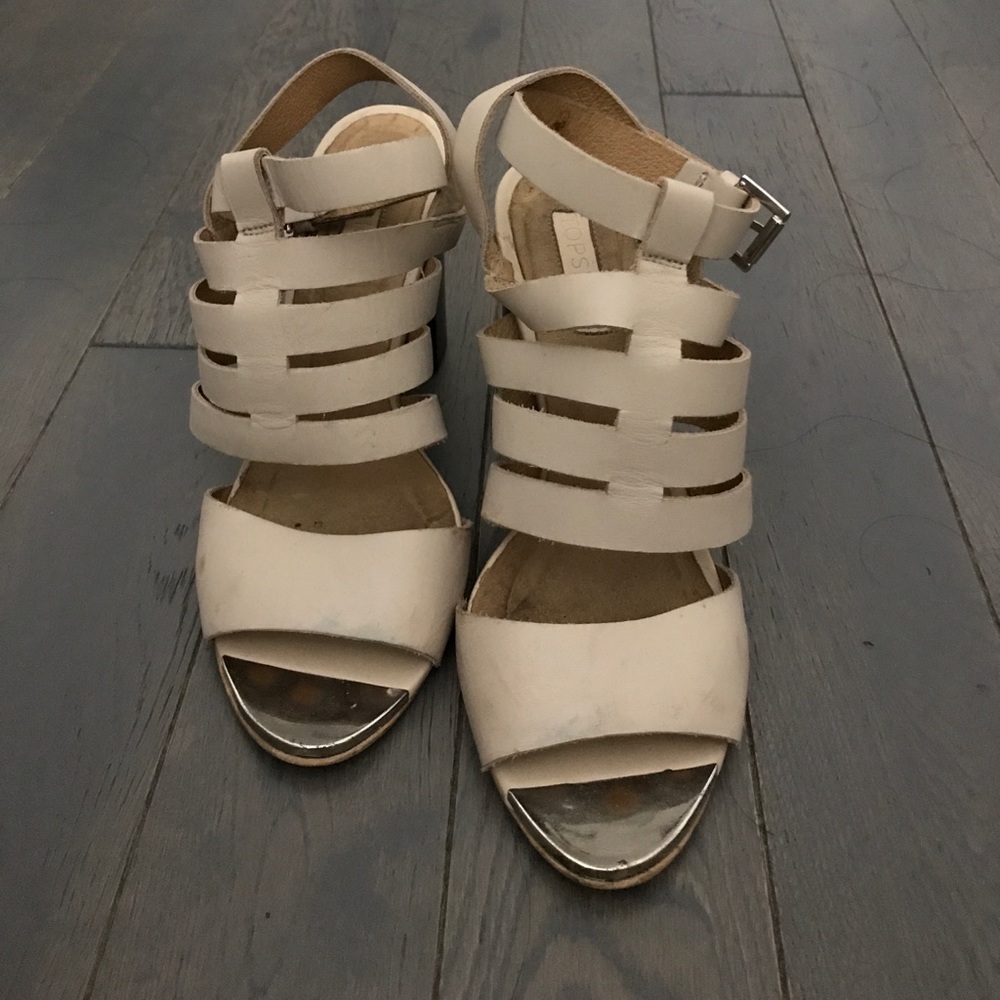 top shop strappy heels/sandal