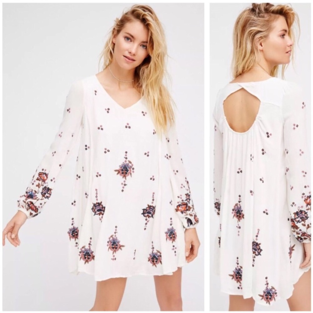 Free People Oxford EmbroiDered Dress ✨