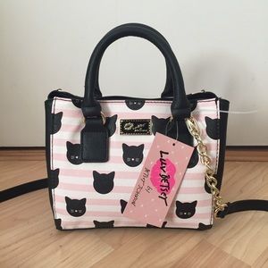 NWT Betsey Johnson Cat Crossbody Bag
