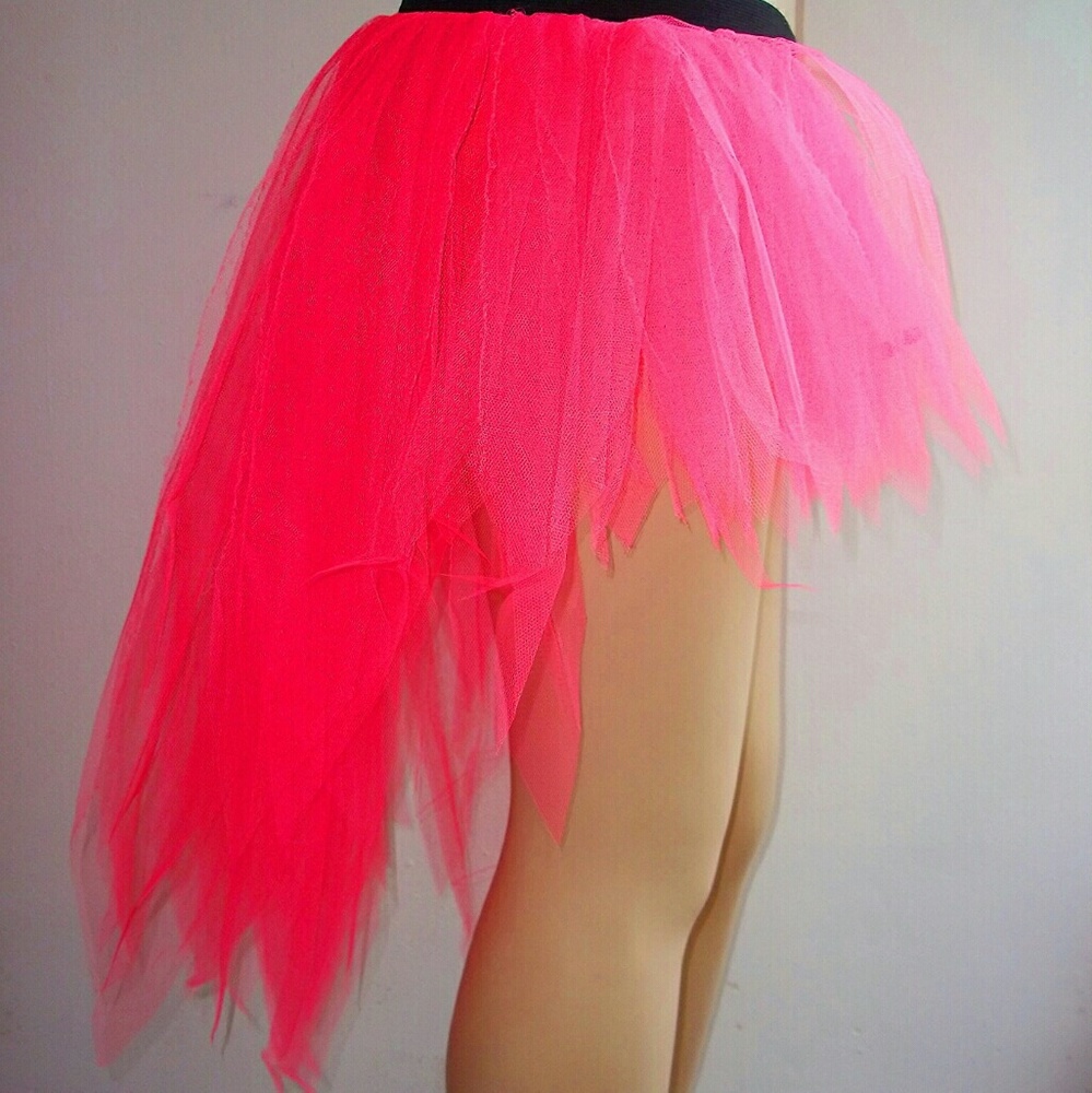 Pink Tutu Skirt Tulle Halloween Party Women