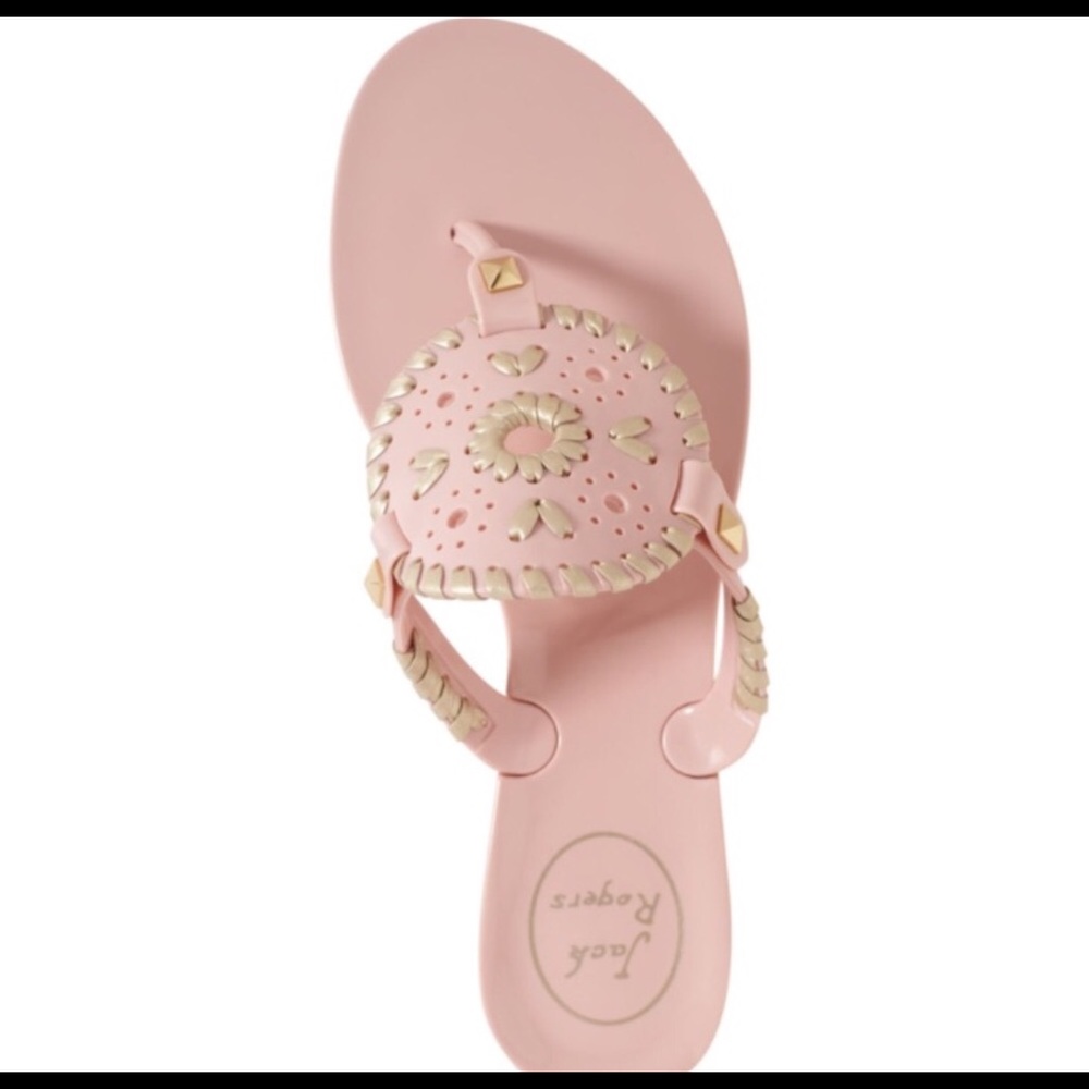 Pink jack rogers sandals