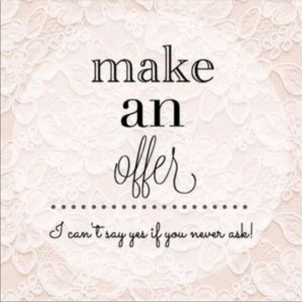 Open to any offers!