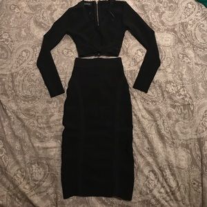 Black BeBe Dress