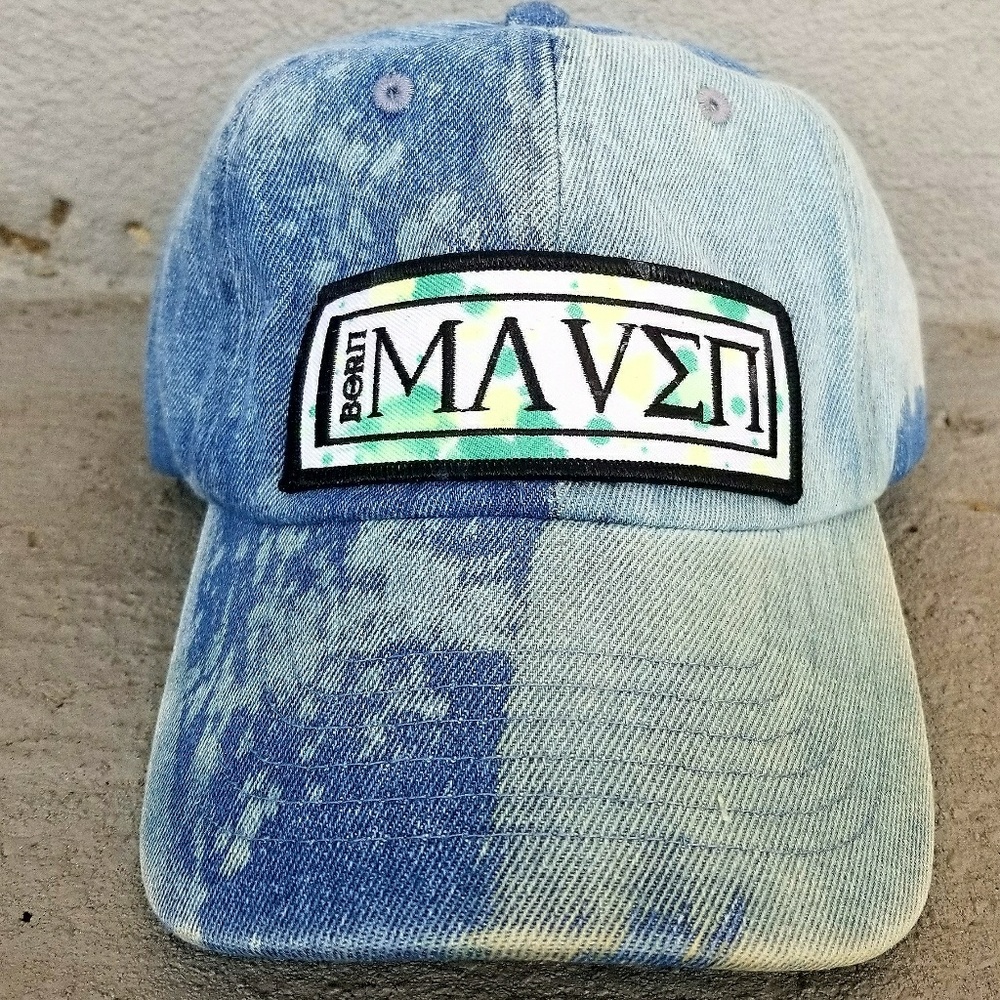 NEW: Denim one of one hand painted custom hat - Picture 1 of 1