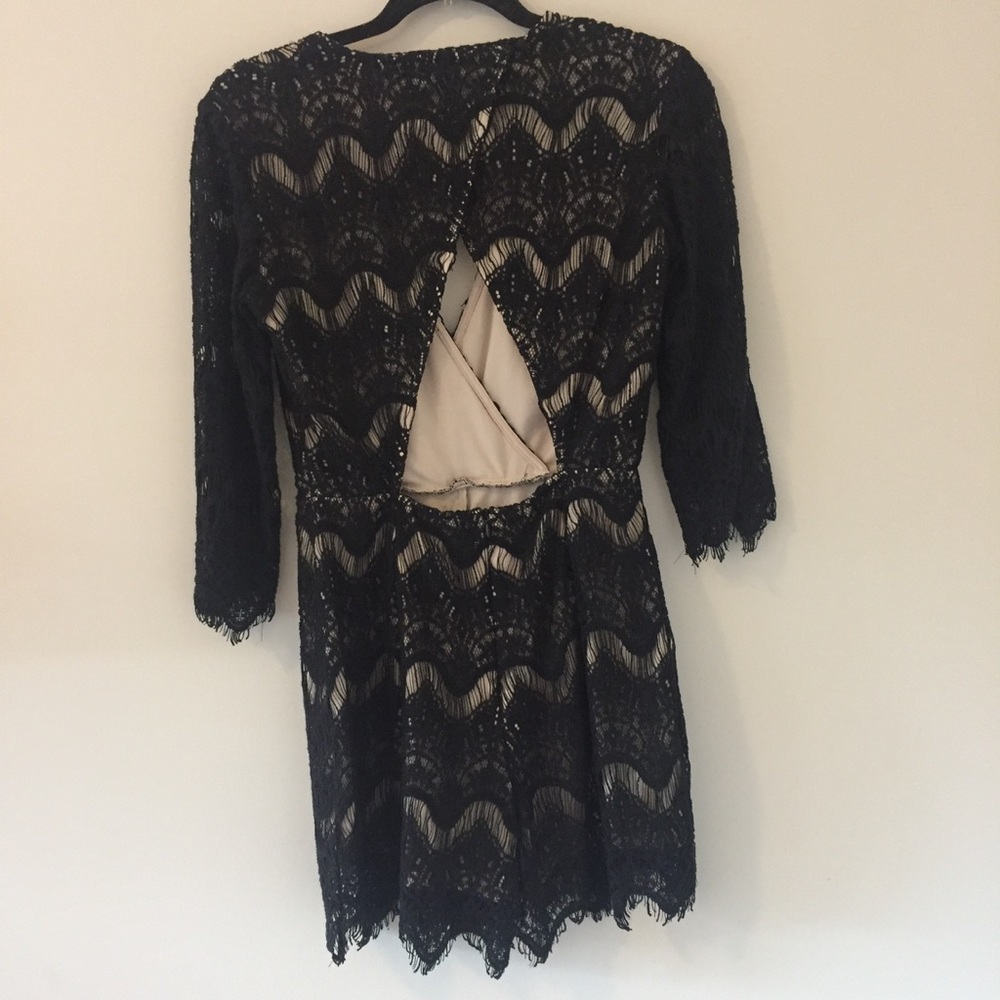 ☀️ Black lace romper - Picture 4 of 5