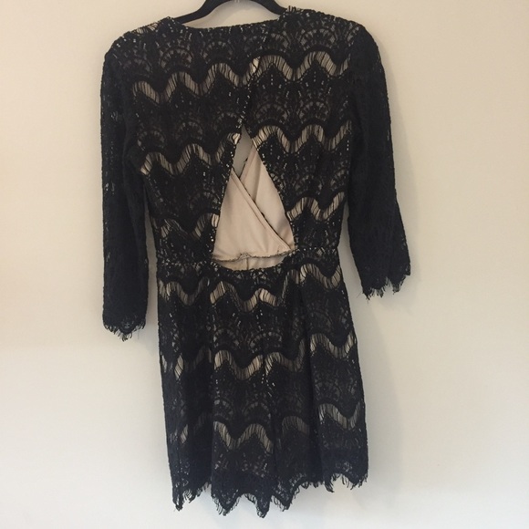 ☀️ Black lace romper - Picture 4 of 5