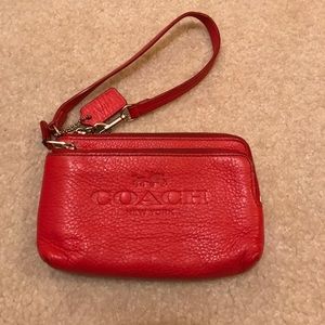 Coach wristlet