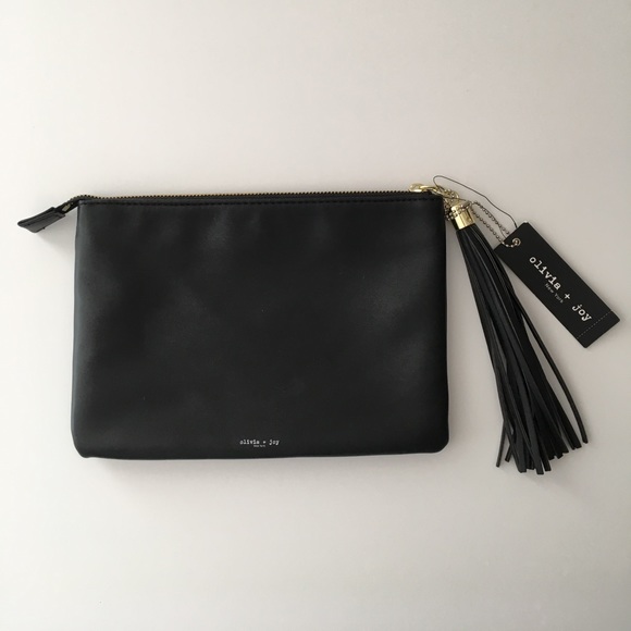 {Olivia + Joy} clutch tote cosmetic bag - Picture 2 of 5