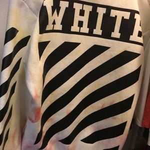 Off white "before and after" sample hoodie'15 rare