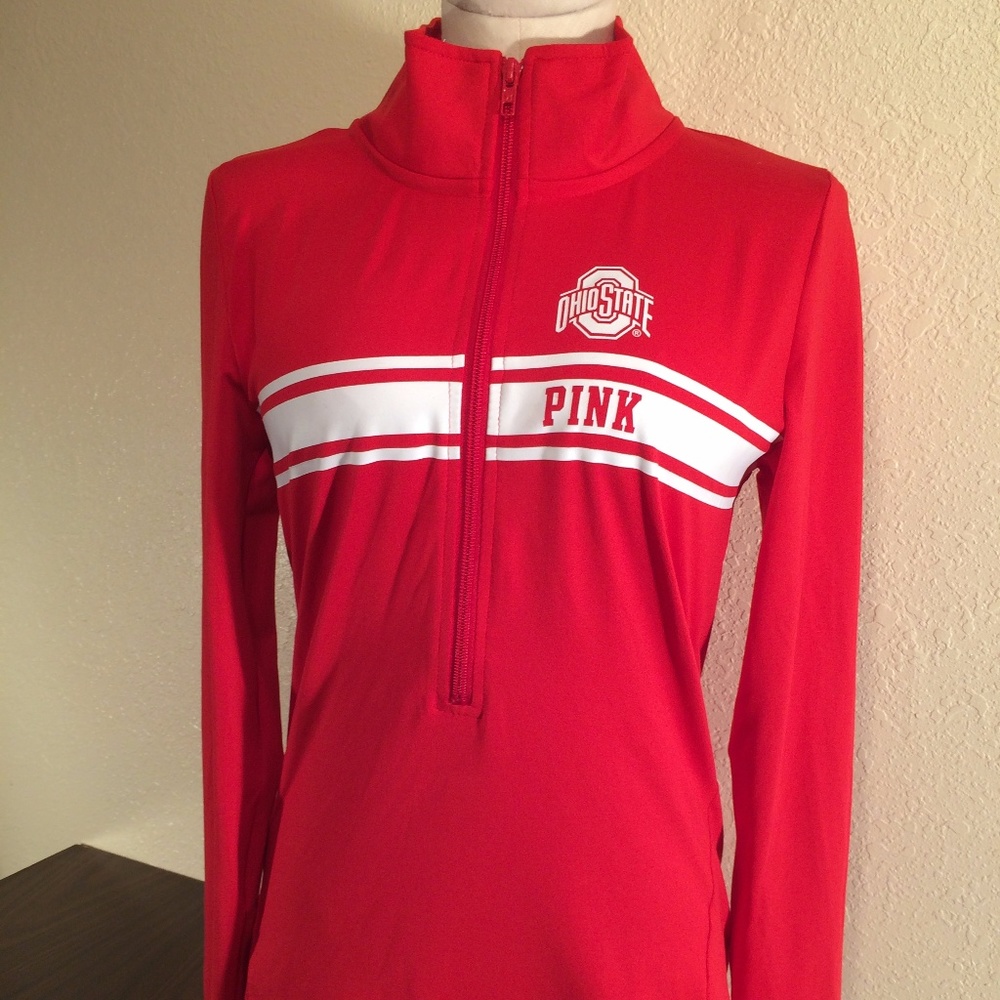 Victoria's Secret PINK Red Ohio State Sweatshirt