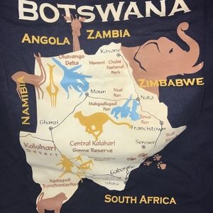 Botwana T-shirt (children) - BOTSWANA COLLECTION