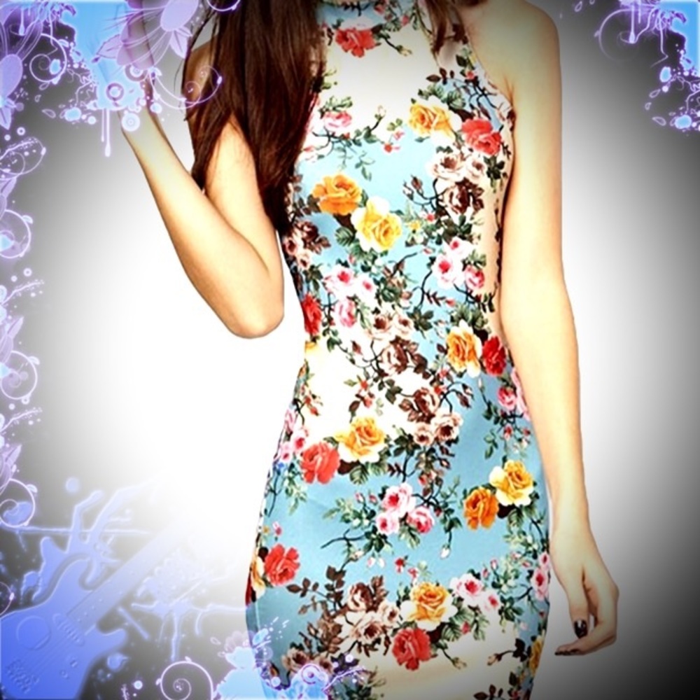 Size small blue dress