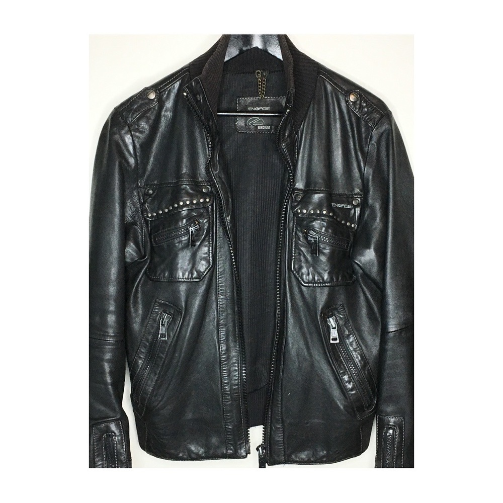 Italian leather Jacket by Energie
