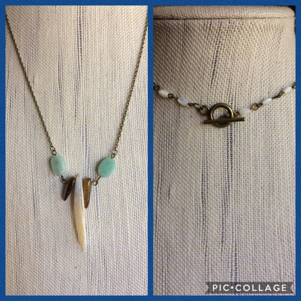 Handmade necklace - my design and made by me.