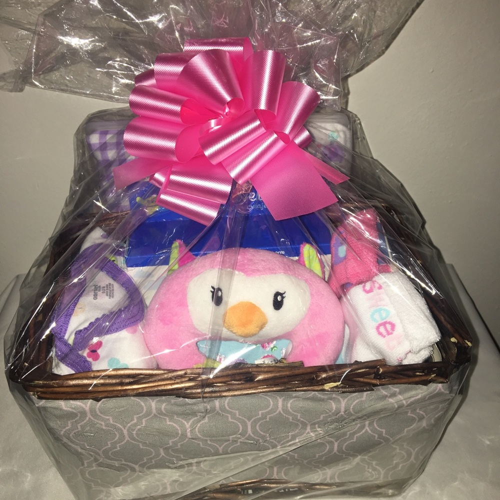 Baby girl basket