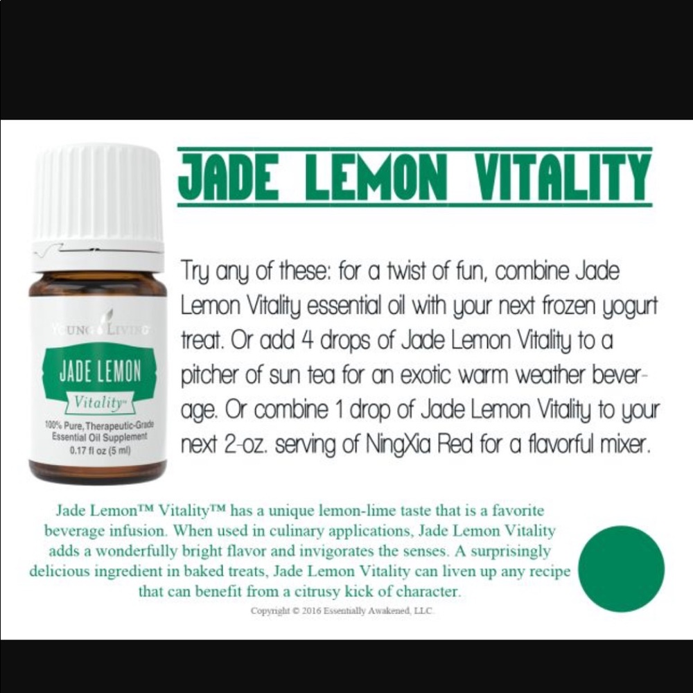 Jade Lemon vitality 5ml✨