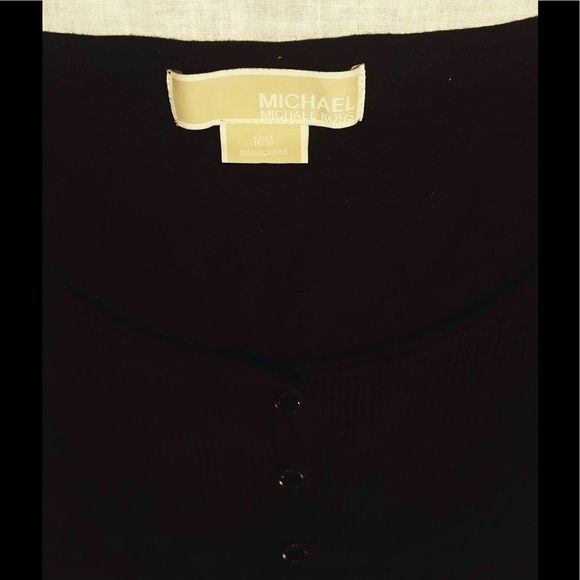 Michael Kors Black Shirt With Buttons - Picture 4 of 4
