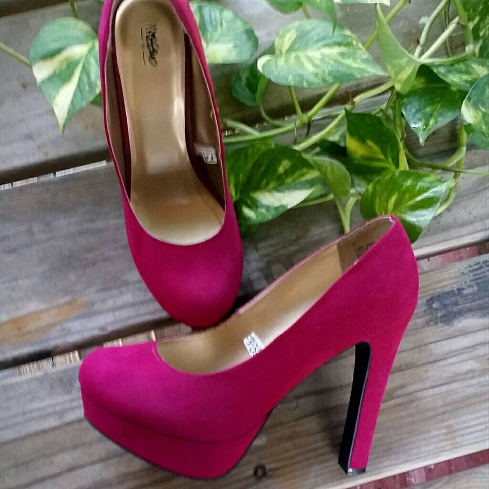 Pink heels