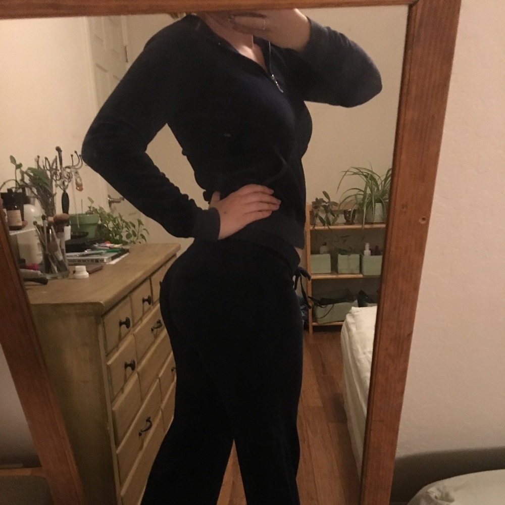 Juicy track suit navy blue
