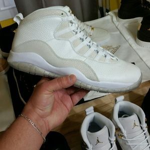 OVO JORDAN 10'S WHITE